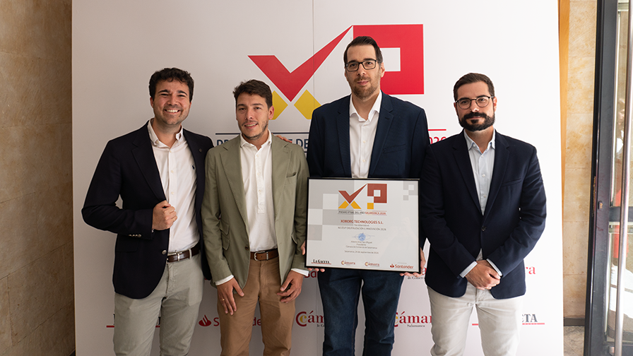 Xoborg, galardonado con el Premio Digitalización e Innovación de la Cámara de Comercio de Salamanca_imagen