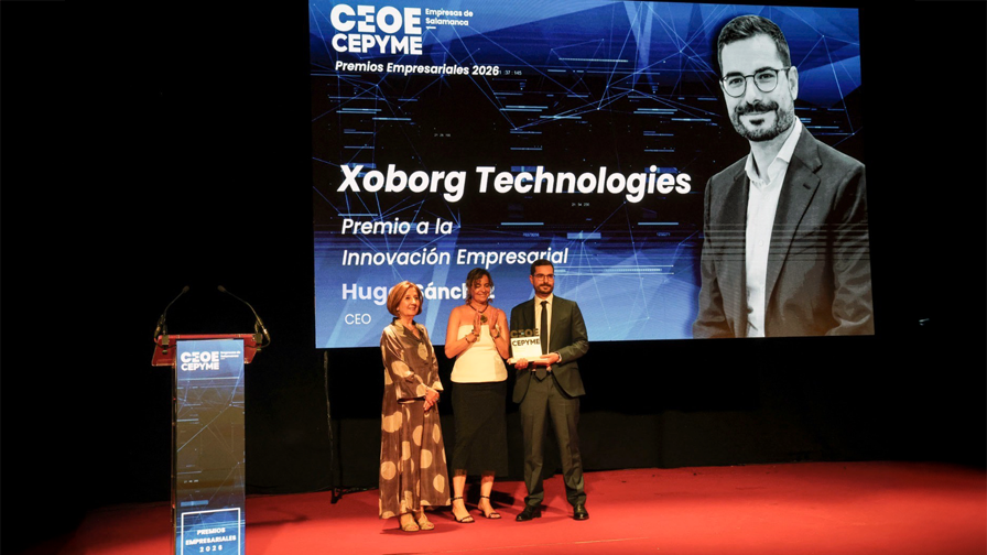 Xoborg recibe el Premio a la Innovación de CEOE CEPYME Salamanca_imagen